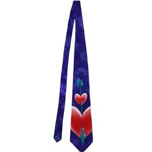 vintage The Beatles "PS I Love You" commemorative silk‎ necktie